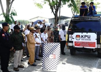 Logistik Pemilu Mulai Didistribusikan untuk 940 TPS di Kota Jayapura