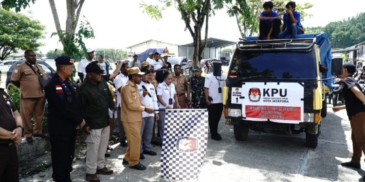 Logistik Pemilu Mulai Didistribusikan untuk 940 TPS di Kota Jayapura