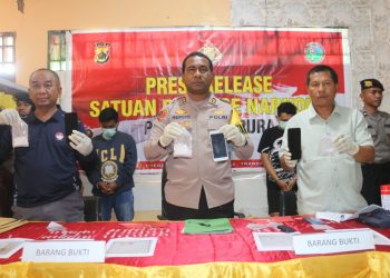 3 Pengedar Sabu di Jayapura Terancam Hukuman 20 Tahun Penjara