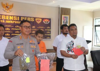 Buat Onar Akibat Mabuk Ganja, WNA Asal Mesir Ditangkap Kepolisian Resor Jayapura Kota