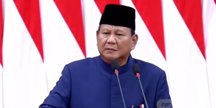 Pidato Perdana Presiden, Prabowo Subianto Soroti Kebocoran Anggaran Negara