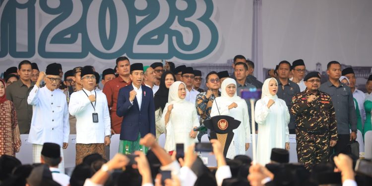 Presiden Jokowi Apresiasi Kiprah Santri