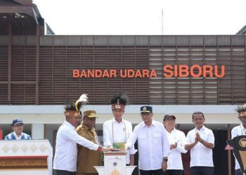 Resmikan 2 Bandara di Papua, Presiden Jokowi : Tingkatkan Konektivitas Transportasi