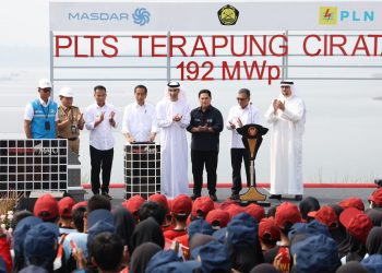 PLTS Terapung Cirata Terbesar di Asia Tenggara Resmi Beroperasi