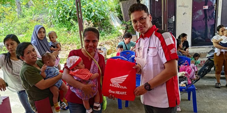 Program PMT Astra Motor Papua di Posyandu Cenderawasih