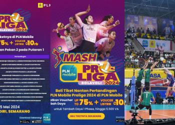 Proliga 2024 di Semarang Siap Bergulir, Keuntungan Beli Tiket di Aplikasi PLN Mobile