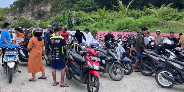 Razia di Jembatan Youtefa, Puluhan Remaja Terjaring