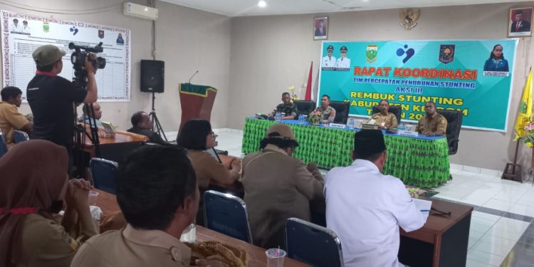 Pemkab Keerom Perkuat Komitmen Pencegahan dan Penurunan Stunting