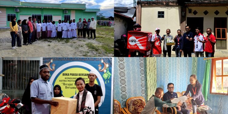 Potret Ramadan Astra Motor Papua