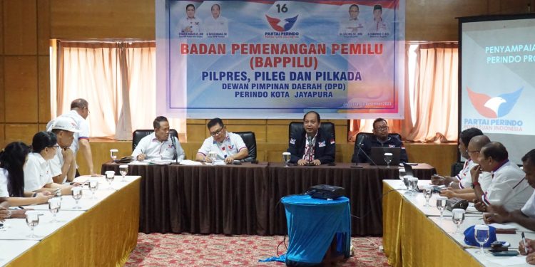 Siap Menangi Pemilu 2024, Partai Perindo Kota Jayapura Rekrut 940 Saksi