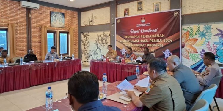 Papua Tengah Matangkan Persiapan Pengamanan Rekapitulasi Pemilu 2024