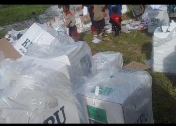 Di Papua Tengah, Logistik Pemilu Tanpa C1 KWK Dipulangkan Warga ke Aparat