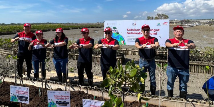 Astra Motor Tanam 10 Ribu Bibit Mangrove