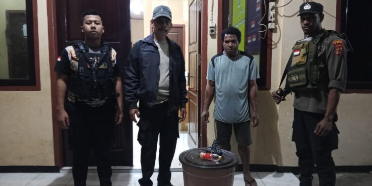 Dua Pria di Mappi Diamankan Usai Kedapatan Membuat Miras