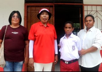 Cerita Salmon Tepmul Kembali Bersekolah Setelah Bertemu Prajurit TNI