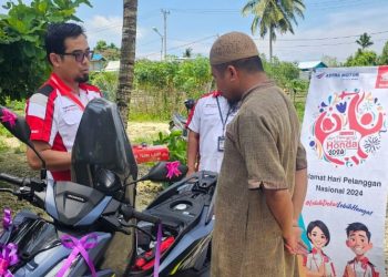 Momen Harpelnas, Manajemen Turun Langsung Antar Unit Sepeda Motor Konsumen