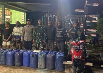 TNI Gagalkan Penyelundupan Pertalite dan 2 Motor Bodong di Perbatasan RI-PNG