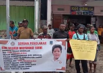 Koalisi Masyarakat Sarmi Bersatu Tolak Yanni di Pilkada Sarmi