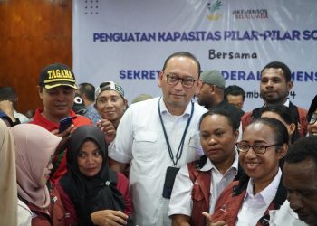 Kemensos RI Berikan Penguatan Kapasitas bagi Pilar Sosial di Papua