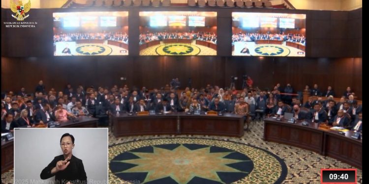 Permohonan Pemantau Pemilu untuk PHPU Gubernur Papua Selatan Dinyatakan Gugur