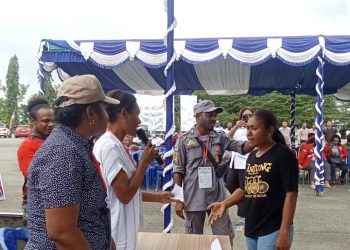 Ada Warga Ribut Saat Proses Pemungutan Suara di TPS 3 Hinekombe