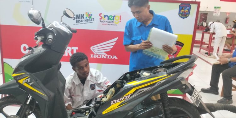 5 SMK Mitra Binaan AHM di Papua Ikuti Seleksi Kontes