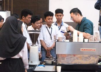 Bank Indonesia Latih Siswa SMK di Papua Jadi Barista