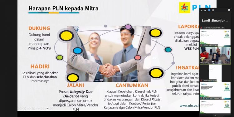 Komitmen Jalankan Bisnis Secara Efisien dan Transparan, PLN Harap Dukungan Mitra Kerja