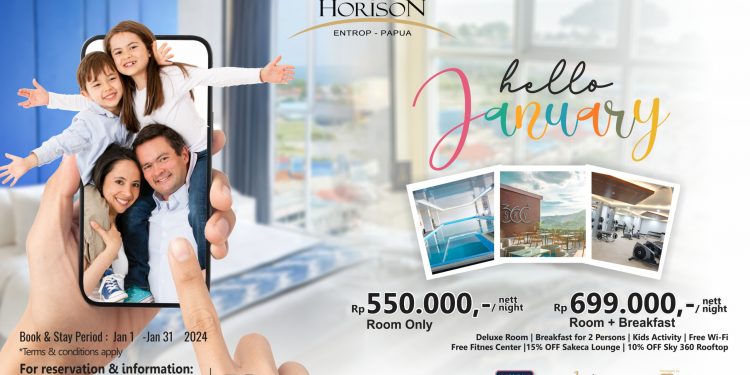 Menginap di Hotel Horison Ultima Entrop Mulai Rp550 Ribu Selama Januari