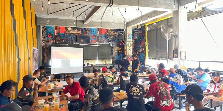 Astra Motor Papua Nobar Ultimate MotoGP 2023, Dukung Para Pembalap Honda