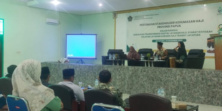 Kemenag Papua Sosialisasi Program Prioritas Bidang Haji kepada Stakeholder