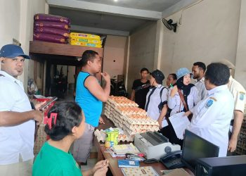 Ini Hasil Sidak TPID di Pasar Pharaa Sentani
