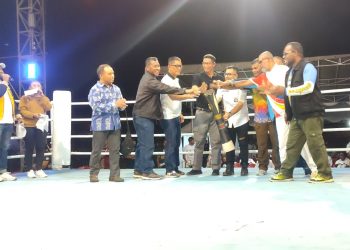 Kejuaraan Tinju MDF Trengginas 90 Antarsasana se Papua Raya Resmi Ditutup