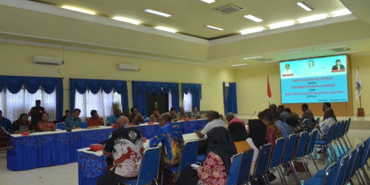 Pemkab Jayapura Matangkan Persiapan Jelang Pelantikan Bupati dan Wakil Bupati Terpilih