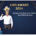 Makin Manyala, Paulus Waterpauw Terima KNPI Award 2024