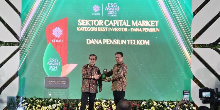 Dana Pensiun Telkom Raih ESG Award 2024