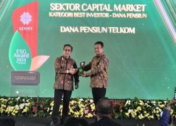 Dana Pensiun Telkom Raih ESG Award 2024