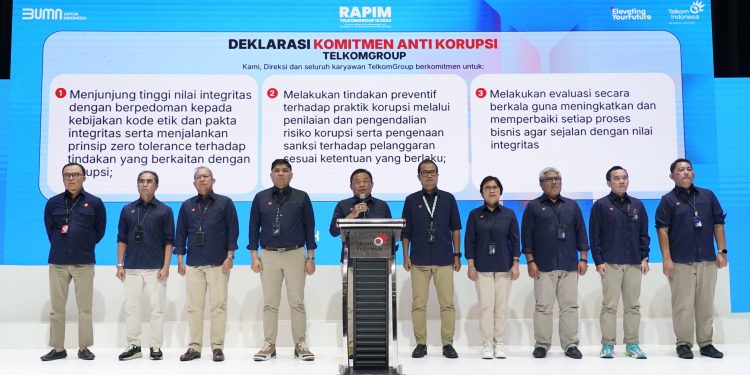TelkomGroup Deklarasikan Komitmen Anti Korupsi