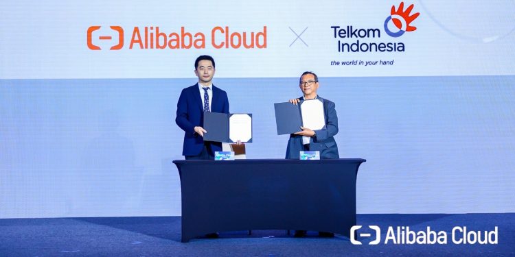Telkom dan Alibaba Cloud Jalin Kerja Sama
