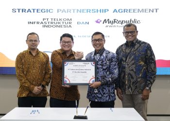 TIF dan MyRepublic Resmi Menandatangani Perjanjian Kerja Sama