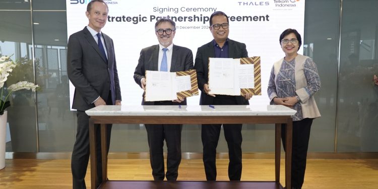 Telkom dan Thales Hadirkan Solusi Keamanan Digital dan Kota Cerdas di Indonesia