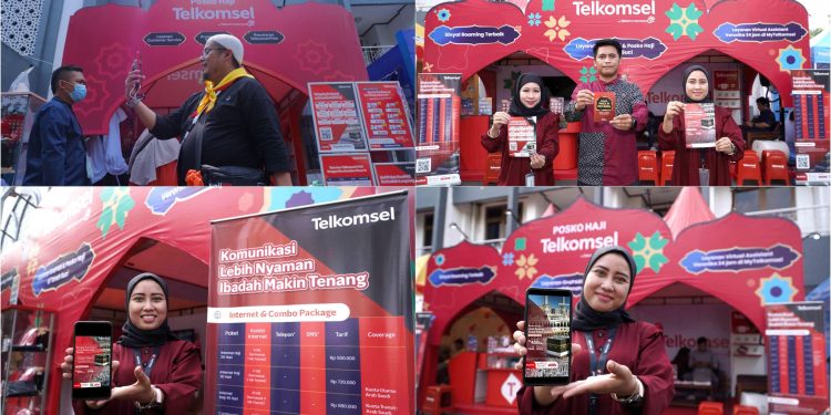 Telkomsel Buka Posko Layanan Haji di 4 Titik di Maluku Papua