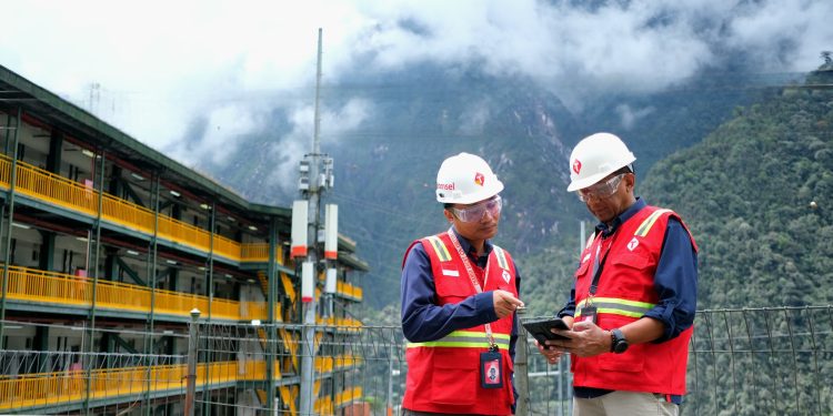 Telkomsel Terus Kembangkan Layanan 5G di Area Freeport Indonesia