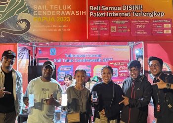 Telkomsel Optimalisasi Kapasitas dan Kualitas Jaringan di Sail Teluk Cenderawasih 2023