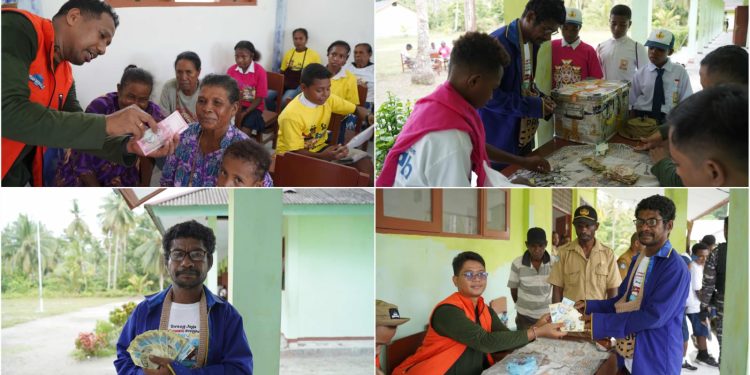 Sambangi 5 Pulau 3T, Tim ERB Papua Serap 100 Persen UTLE