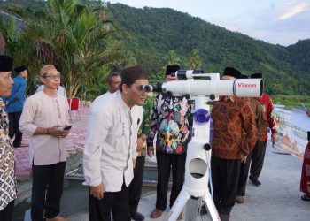 Hilal 1 Dzulhijah 1444 Hijriah Belum Terlihat di Papua, Tim Falakiyah : Terhalang Awan Mendung