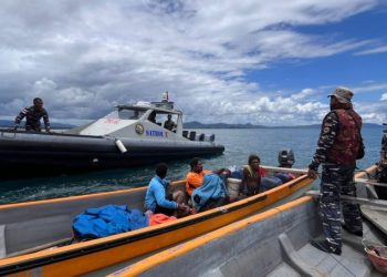 4 Warga PNG Bawa Ganja Diamankan Tim Respon Cepat Satrol Lantamal X Jayapura