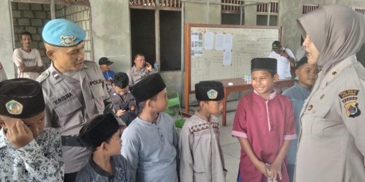 Pasca Konflik di Kampung Karya Bumi Jayapura, Polisi Lakukan Trauma Healing
