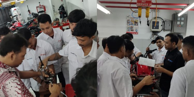 Berikan Pelayanan Terbaik ke Pelanggan, Astra Motor Papua Latih para Mekanik AHASS