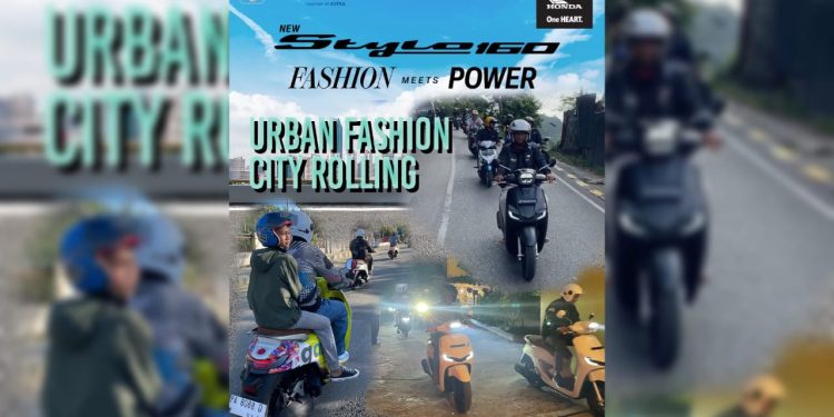 Astra Motor Papua Ajak Jurnalis dan Blogger Jajal Kemampuan Honda Stylo 160